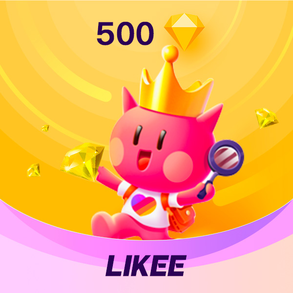 Likee 500 Diamonds