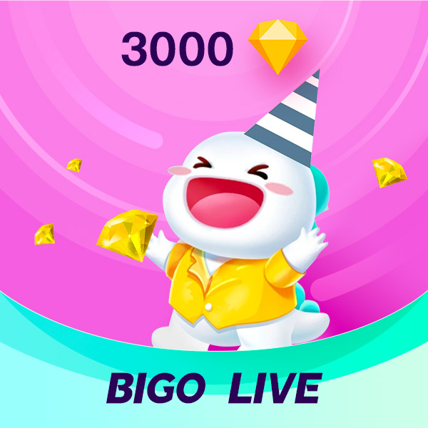 BIGO LIVE 3000 Diamonds